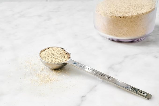King Arthur Baking Company Yeast Measuring Spoon, 18/8 Stainless Steel, Holds 2.25 Teaspoons, For Bulk Yeast And Bread Baking, Pastries, And Rolls - Image 5