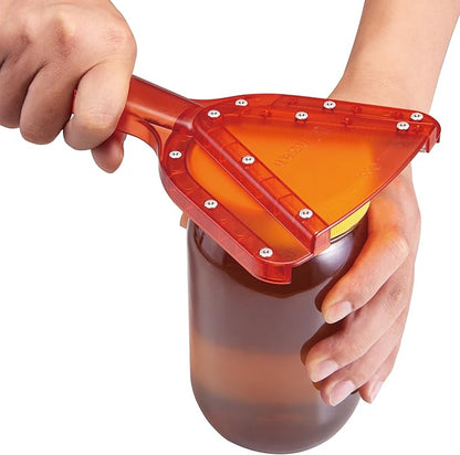 Uinxan Jar Opener for Weak Hand & Seniors with Arthritis,Easy Twist Off Bottle Caps,Patent | Unique Kitchen Gadgets,Handheld Lid Top Open for Elderly/Women/Men (Transparent) - Image 7