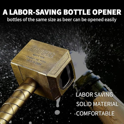 Lmaytech Beer Bottle Opener, Gifts for Man, Dad, Him, Husband, Boyfriend (Bronze, 2Pack)