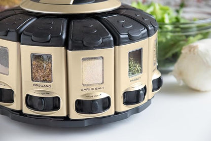 KitchenArt 57010 Select-A-Spice Auto-Measure Carousel Professional Series, Satin - Image 9