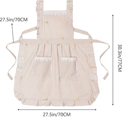 Funny Aprons for Women with Pockets, Kitchen Cooking Grilling Bbq Cute Chef Apron, Mothers Day Birthday Gifts for Women - Image 6