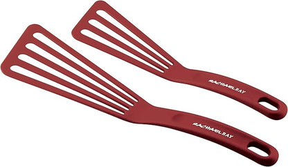 Rachael Ray KitchenTools and Gadgets Nylon Cooking Utensils / Spatula / Fish Turners - 2 Piece, Rose by RachaelRayKitchenware