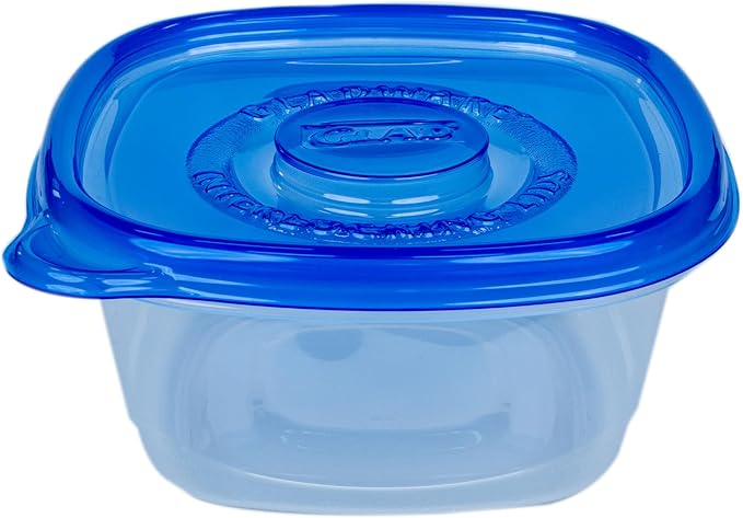 Glad GladWare Tall Entree Food Storage Containers with Lids, Large Square BPA Free Plastic for Meal Prep and Lunches, Lock Tight Seal, Microwave and Dishwasher Safe, 42 Oz, 3 Count - 6 Pack - Image 4