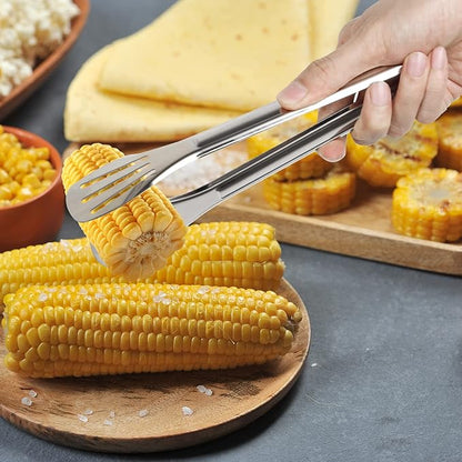 Serving Tongs Kitchen Tongs,Buffet Tongs, Stainless Steel Food Tong Serving Tong,small tongs 6 Pack (12 Inch) - Image 5