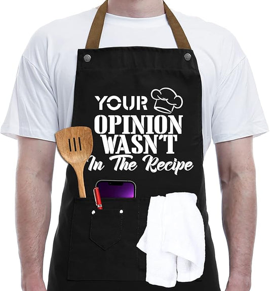 Gifts For Men, Women, Father's Day Gifts, Gifts for Dad, Husband, Boyfriend, Brother, Mom, Wife, Girlfriend, Unique Birthday Gifts, Humor Apron for friends,Bff, Kitchen Chef Aprons Baking Gifts