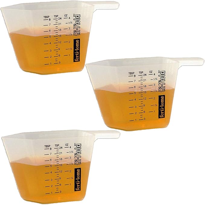 Vpg Fertilome 11008 4-Ounce Measuring Cup (3 Pack) (3) by ferti-lome