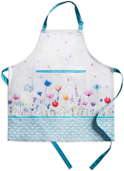 Maison d' Hermine 100% Cotton Apron for women with Pocket Kitchen Chef Apron for Men Cooking Mothers Day Gifts by MaisondHermine