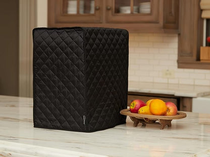 Covermates Keepsakes Mixer Cover Dust Protection - Stain Resistant - Washable Appliance Cover, Black