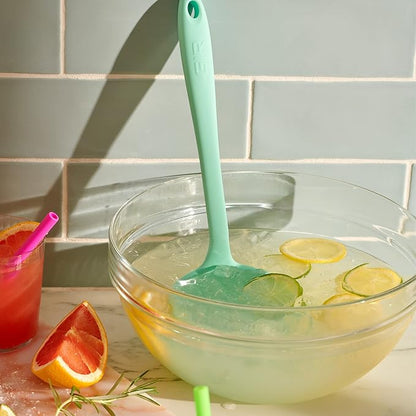 GIR: Get It Right Premium Silicone Ladle Serving Spoon - Non-stick Heat Resistant Seamless Kitchen Ladle for Soups, Stews, Dressings, and More - Ultimate, Navy, 3/4 Cup, (GIRLAU381NVY) - Image 4