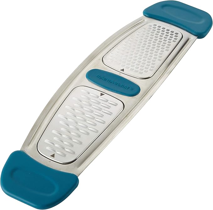 Rachael Ray Multi Stainless Steel Grater, Marine Blue, Small by RachaelRayKitchenware