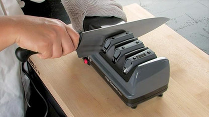 Mercer Culinary Triple Diamond 3 Stage Electric Knife Sharpener