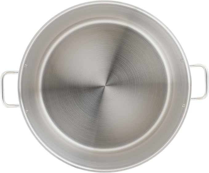 Winware Stainless Steel 80 Quart Stock Pot with Cover, Silver - Image 6