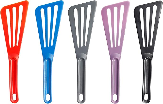 Matfer Bourgeat Exoglass® High Temperature Pelton Spatula, Black - Image 7