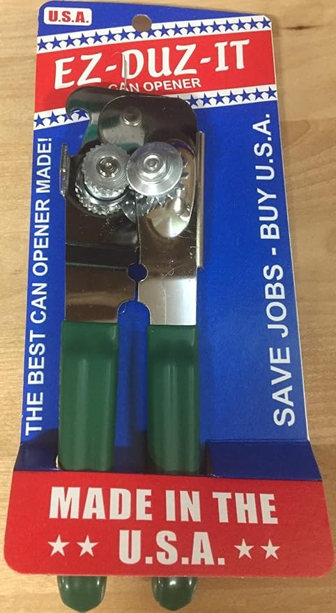 EZ-DUZ-IT Deluxe Can Opener (Green) by EZ-DUZ-IT