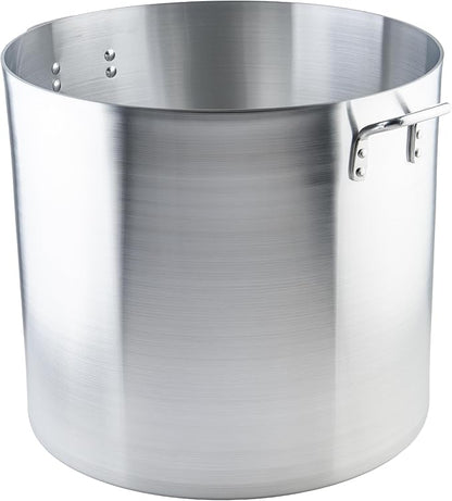 Winco Heavy-Duty Aluminum Stock Pot, 4mm, 100 Quart by Winware