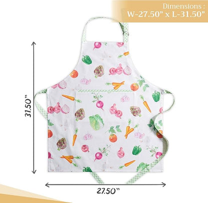 Maison d' Hermine 100% Cotton Apron for women with Pocket Kitchen Chef Apron for Men Cooking Mothers Day Gifts - Image 4