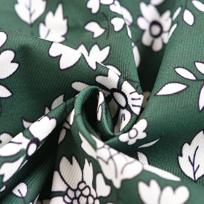 Pinknoke Vintage Pinafore Apron Dress for Women with Pockets Cute Floral Chef Aprons for Kitchen Cooking Baking Gardening - Image 8