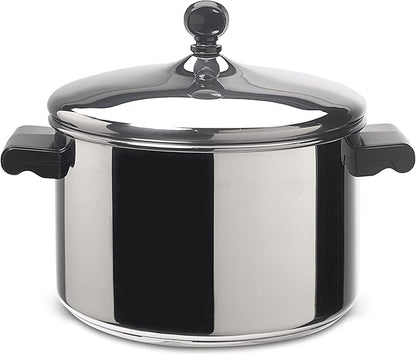 Farberware Classic Stainless Steel 4-Quart Covered Saucepot - - Silver (Pack of 4) - Image 9