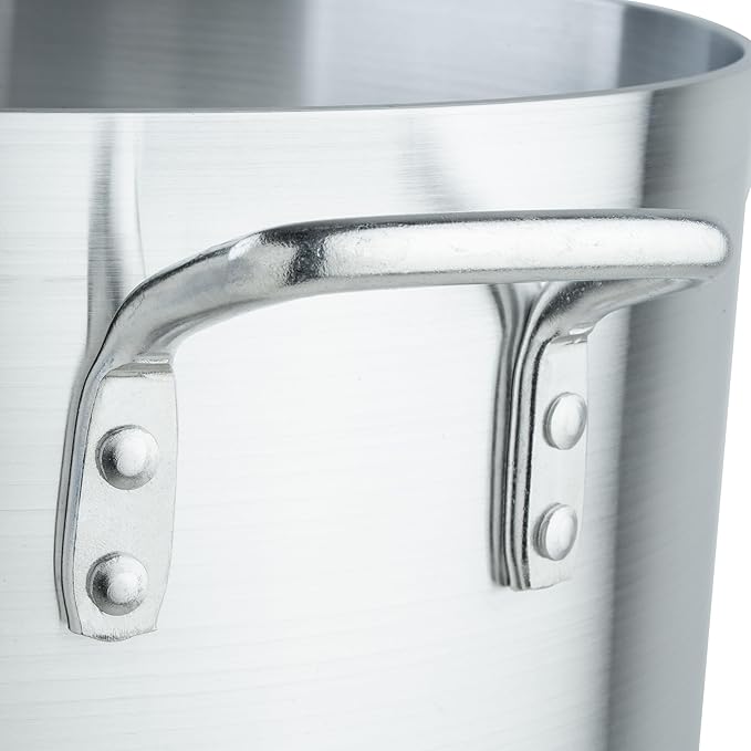 Winco Elemental Aluminum, 50 Qt Stock Pot, 4mm - Image 3
