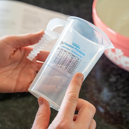 8oz 1 Cup Measure Pitcher with Convenient Conversion Chart– Food Grade - Great for Cooking, Home Hobbies, Aquariums, Pet Additives, Medical and Lab Chemicals with High Chemical Resistance by Turnah - Image 2