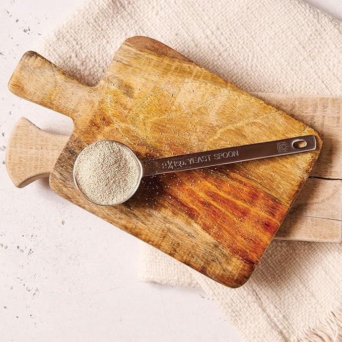 King Arthur Baking Company Yeast Measuring Spoon, 18/8 Stainless Steel, Holds 2.25 Teaspoons, For Bulk Yeast And Bread Baking, Pastries, And Rolls - Image 4
