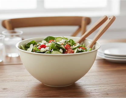 Tribello Large Mixing bowls 5-Quart 169oz - Plastic Salad/Mixing/Serving Bowl 1 pack - Image 4