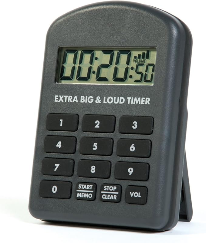 Extra Big & Loud Timer - for Noisy Commercial Kitchens! by Unknown
