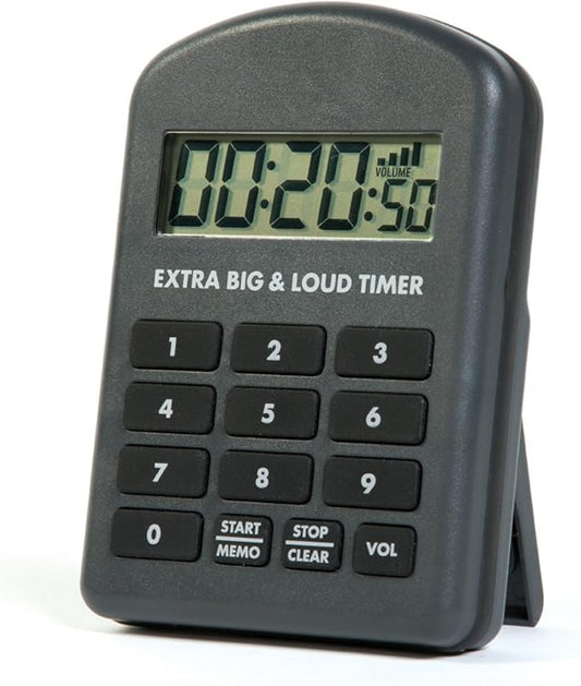 Extra Big & Loud Timer - for Noisy Commercial Kitchens! by Unknown