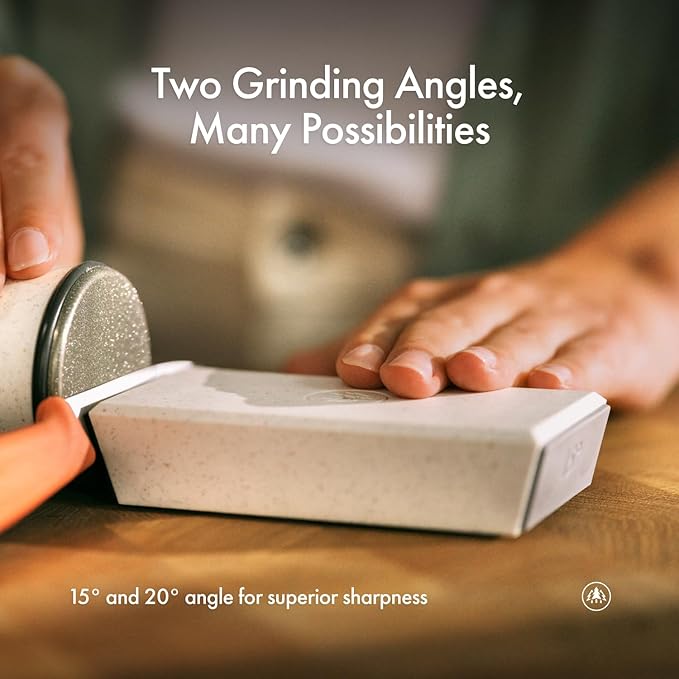 HORL 3 Cruise Rolling Knife Sharpener for Ultra Razor Sharp Edges Knife Sharpening Kit, Rolling Knife Sharpener Kit with Diamond and Stainless Steel Disc for Sharpening and Honing, 15 & 20 degrees - Image 7