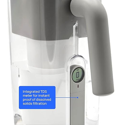 Culligan with ZeroWater Technology 10-Cup Water Filter Pitcher – Includes 5-Stage Advanced Water Filter, IAPMO Certified to Reduce Lead, Total PFAS (Forever Chemicals), Mercury, Fluoride, and Chlorine - Image 8