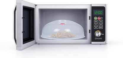 Large Microwave Cover for Food Easy Grip Microwave Splatter Cover Guard Lid with Steam Vent and BPA Free & 11.5 Inch, Dishwasher Safe - Image 5