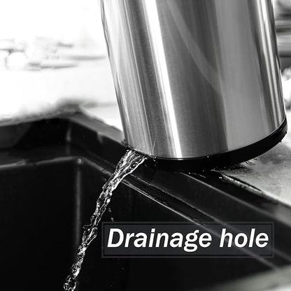 Kitchen Utensil Holder for Countertop 360° Rotating Utensil Caddy Extra Large Utensil Crock Cooking Utensil Holder for Kitchen Counter - Image 6