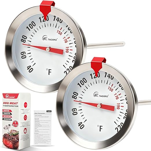 Instant Read Meat Thermometer 2'' Cooking Thermometer Kitchen Thermometer for Cooking for Liquid, Steak, Turkey Temp Checking
