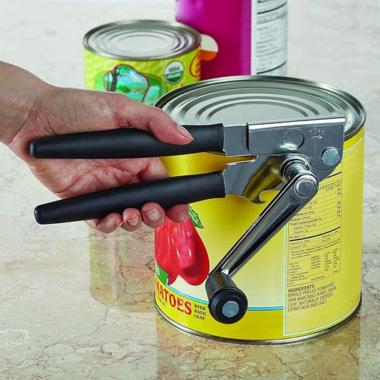 Crank Handle Commercial Heavy Duty Can Opener - Ergonomic Cushioned Handle by Unknown