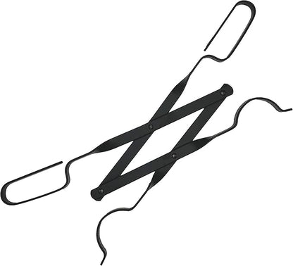 Rocky Mountain Goods Firewood Tongs - Reinforced Wrought Iron for Extra Strength - 26” - Grabber for up to 12” Thick Logs - Log - Rust Resistant Finish for Indoor/Outdoor Use (1) - Image 3