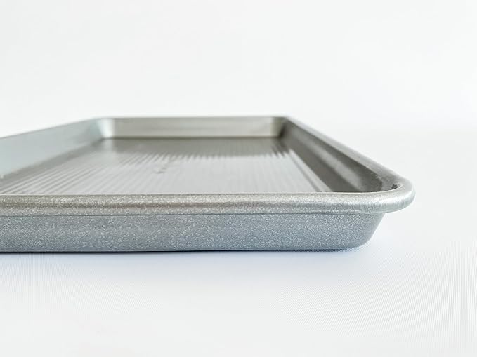 USA Pan Bakeware Nonstick Half Sheet Pan,Baking Sheet,Aluminized Steel,(Pack of 2) - Image 3