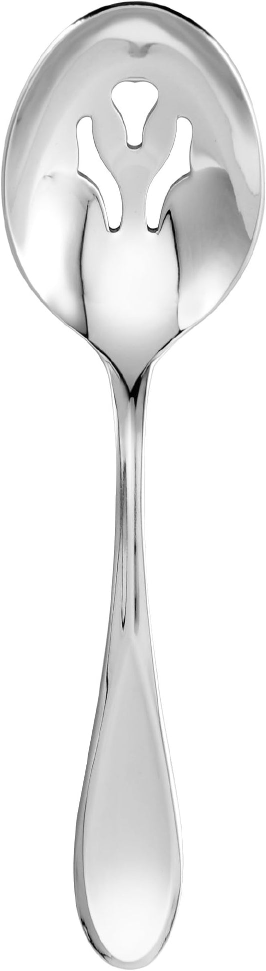 Mikasa 5080632 Bravo Stainless Steel Large Slotted Serving Spoon