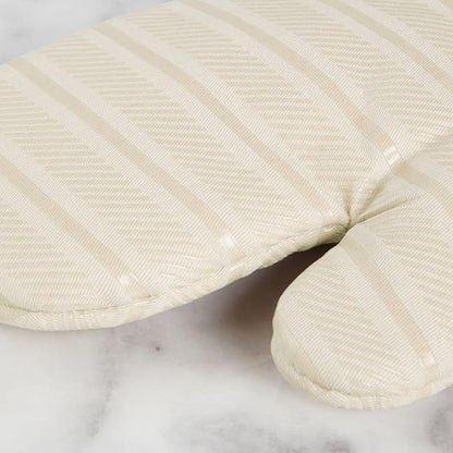 KitchenAid Albany Oven Mitt 2-Pack Set, Milkshake, 7"x13"