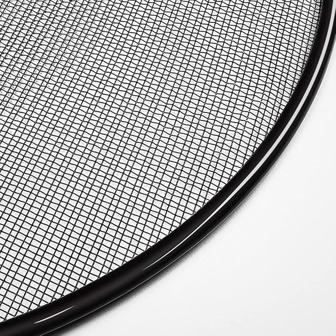 Splatter Screen, Frying Pan Splatter Screen, Splash Guard Lid with Knob, Extra Fine Mesh Splash Guard Pot Lid,Iron Coating Grease Guard Frying Pan Cover for Cooking(size:29cm) - Image 6