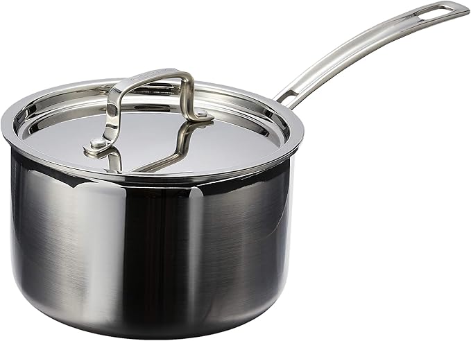 Cuisinart MCP193-18N Multiclad Pro Triple Ply Stainless 3-Quart Skillet, Saucepan w/Cover - Image 3