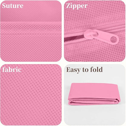 Drawer Organizer Clothes, 16 Pack Dresser Organizer Bins, Foldable Closet Organizers and Storage Fabric Dresser Bins, Shallow Drawer Dividers for Clothing, Underwears, Socks, Tie