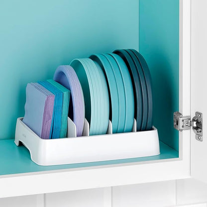 YouCopia StoraLid Adjustable Food Container Lid Organizer for Kitchen Cabinet Storage, Small, 2-Pack - Image 7