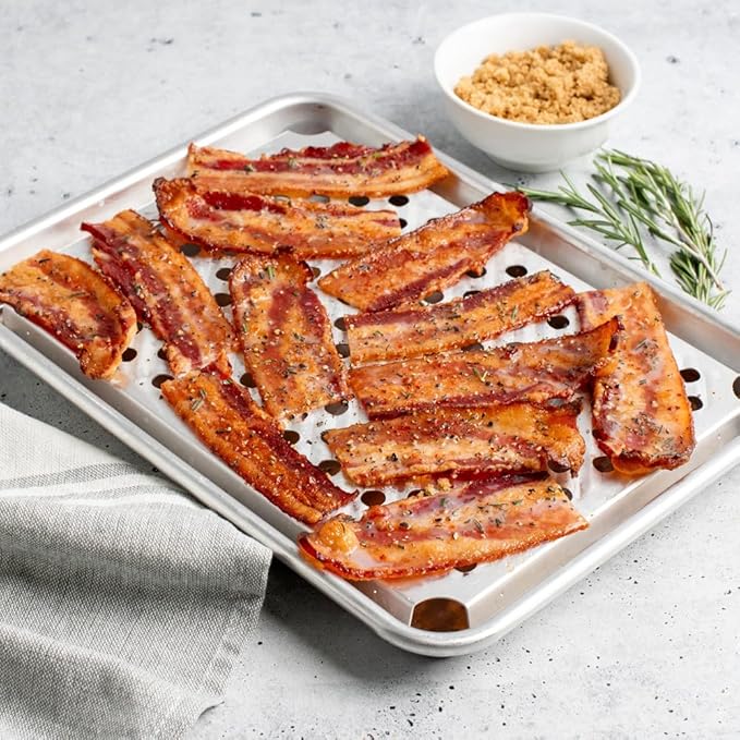 Nordic Ware Naturals Quarter Sheet with Multi-Purpose Oven and Cooling Rack - Image 2