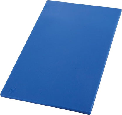 Winco Cutting Board, 12 x 18 x 1/2-Inch, Blue by Winco