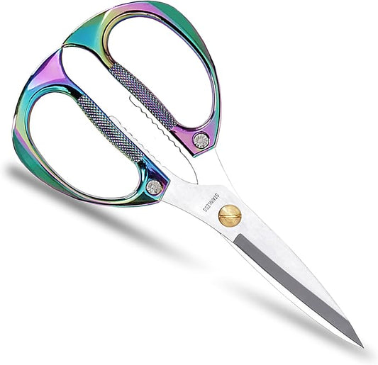 Kitchen Scissors All Purpose Heavy Duty Kitchen Shears for Food, Meat, Poultry, vegetable, Herbs| 7.5inches Utility Scissors for Cooking, Office, Fabric by KISTARCH