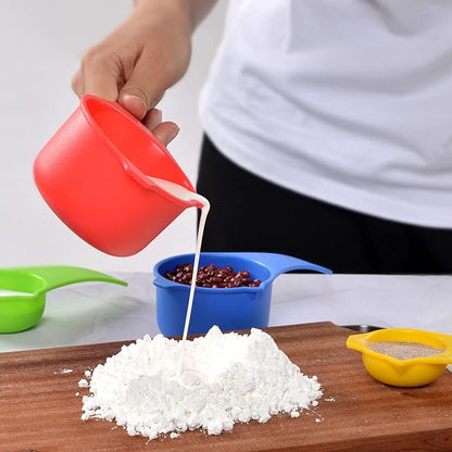 DOTINGHUX Measuring Cups and Spoons Set of 15,Assorted Colors - Image 5