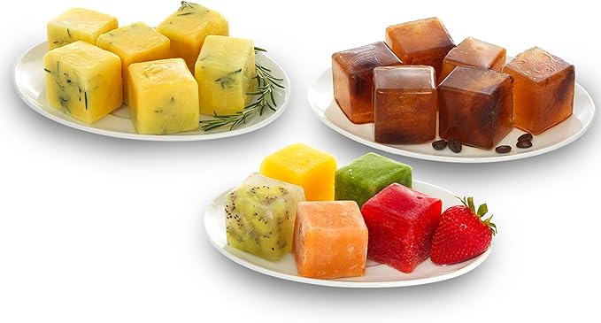 GoodCook Touch Prep and Freeze Ice Tray, 2-oz. Cubes, Stackable with Slide-off Cover - Image 11