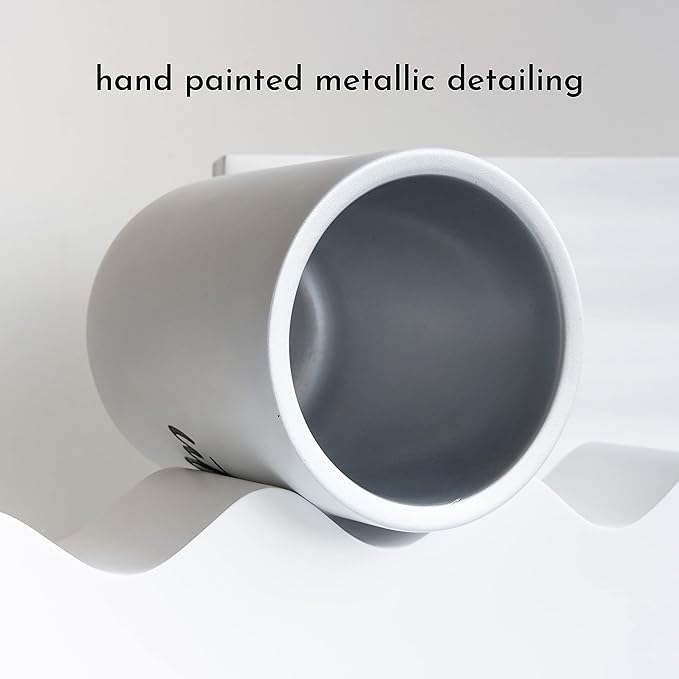 STYLED SETTINGS White Utensil Holder for Countertop - Rustic Farmhouse Organizer for Extra Large Utensils - Heavy and Durable Utensil Holder for Modern Farmhouse Decor and Kitchen Accessories - Image 3