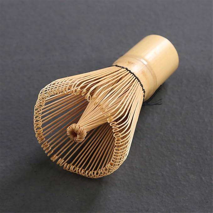 Matcha Whisk - Bamboo Whisk for Matcha Powder, Handcrafted Organic Traditional Japanese Chasen, 100-Prong Matcha Stirrer Wisk Mixer Brush for Authentic Tea Preparation - Image 7