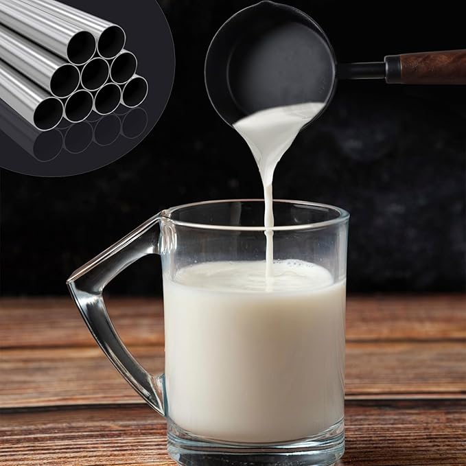 1pcs 1 Cup Measuring Cup with Wooden Handle Stainless Steel Measuring Scoop 250ml Measuring Spoon Black 1 Measuring Cups for Baking Cooking Wet and Dry Ingredients (250ml) - Image 6